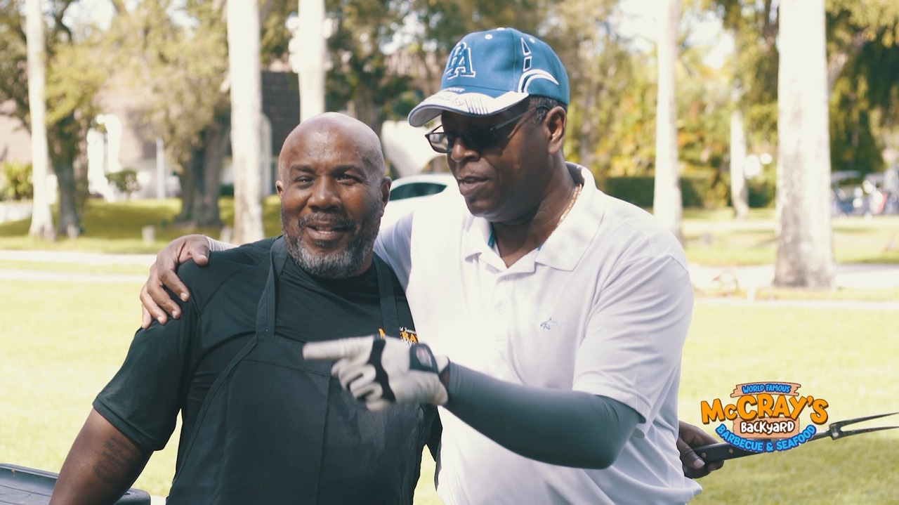 Larry Little Legends Golf Tournament, McCray's BBQ